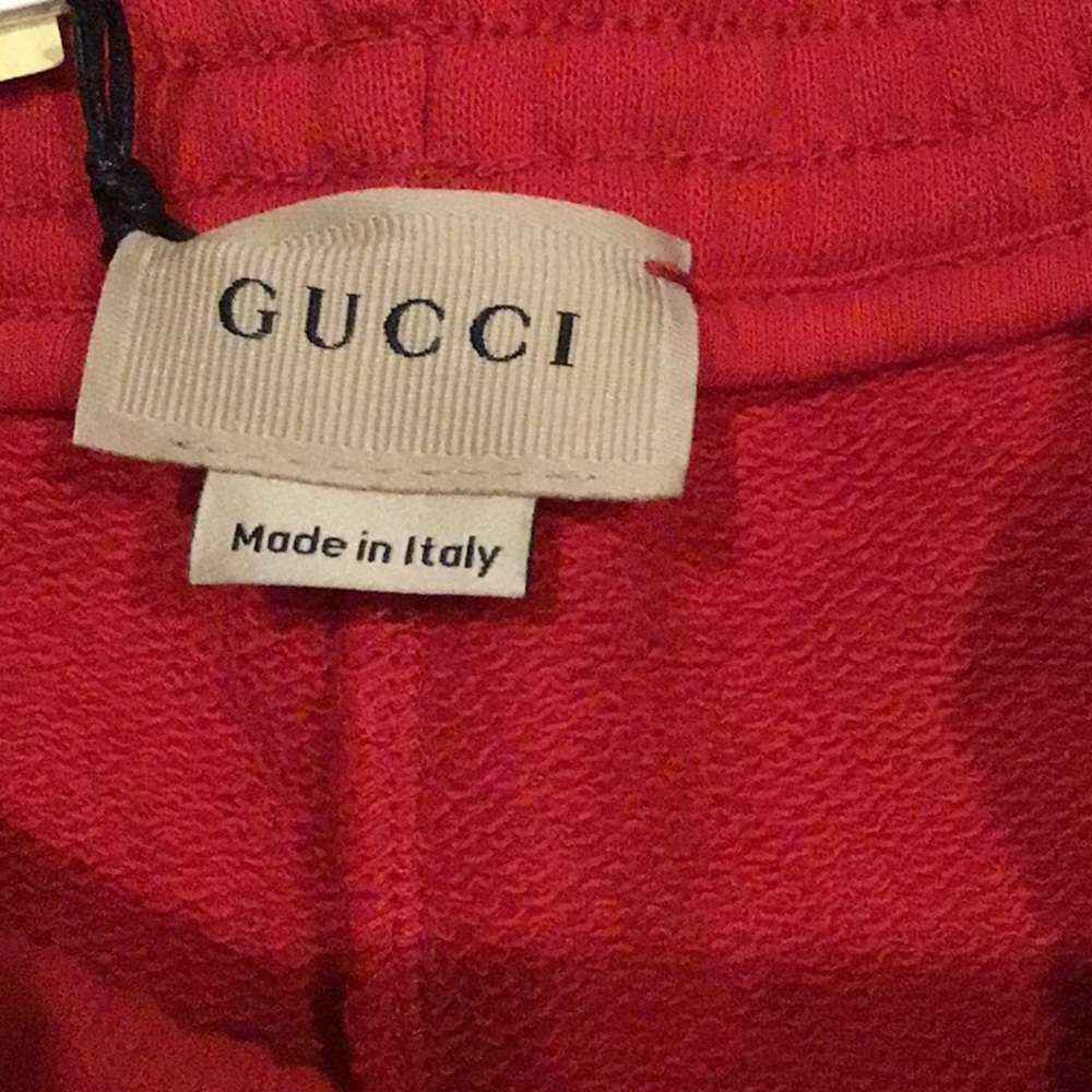 Gucci Kids Red Shorts - Picture 2 of 7
